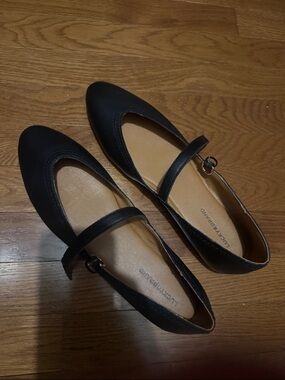 Lucky Brand Black Mary Jane Ballet Flats